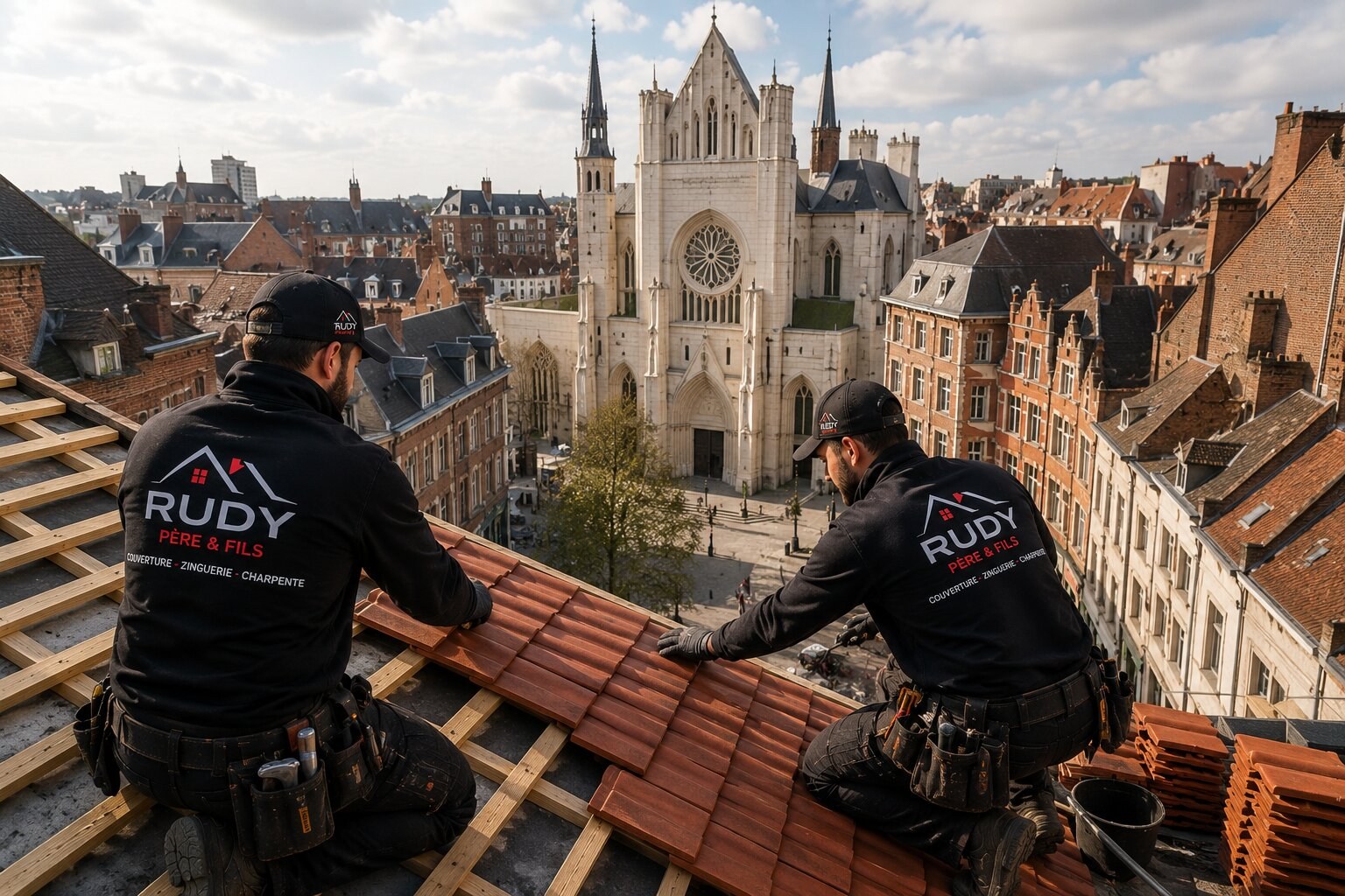 Couvreur à Liévin, Lens et Lille — toiture, fuite, zinguerie et façade