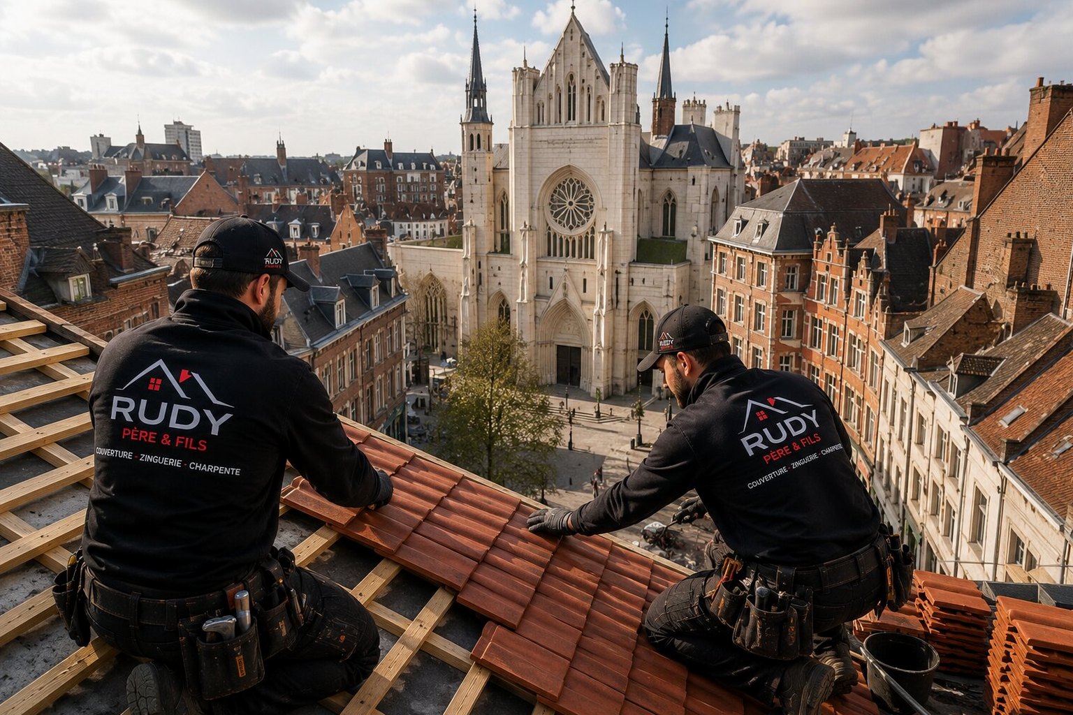 Artisan couvreur en Hauts-de-France autour de Liévin, Lens et Lille — toiture, zinguerie et façade
