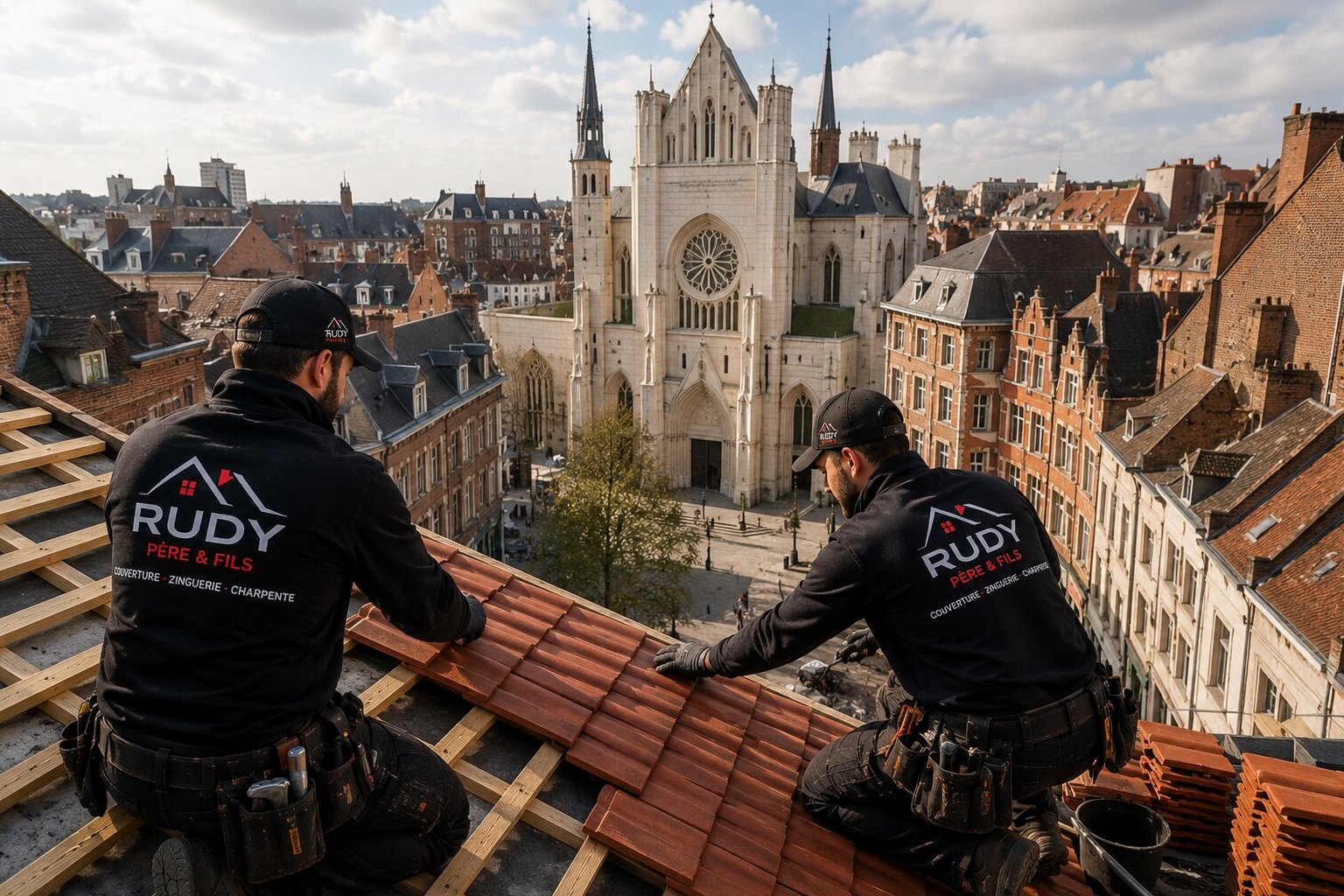 Couvreur à Vimy — toiture, zinguerie et façade